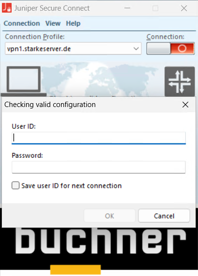 SRV: User ID in Juniper Secure Connect kann nicht entfernt werden