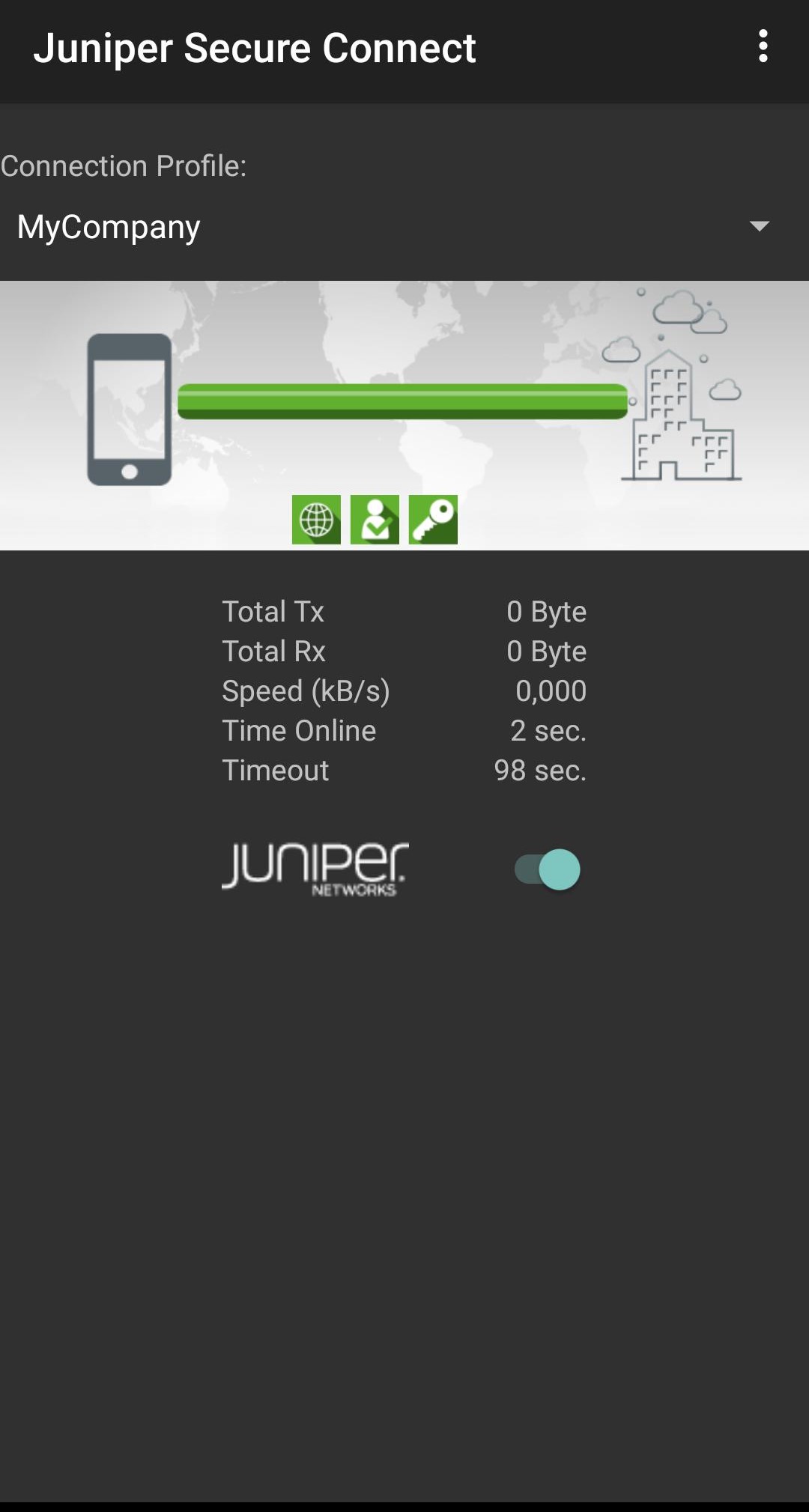SRV: Juniper Client für Android und IOS